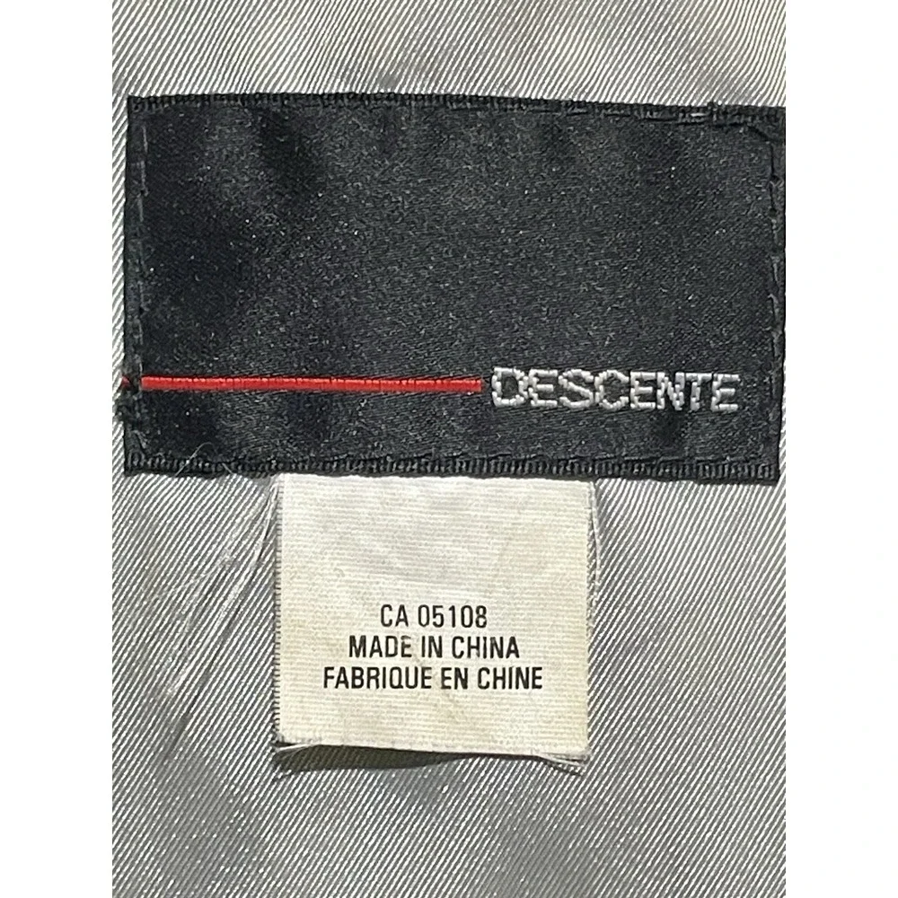 Descente Women Ski Jacket Black Size 4 Small Full Zip 18